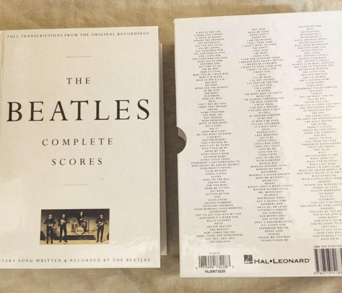 「The Beatles Complete Scores」ビートルズのコピー譜ならこれ！