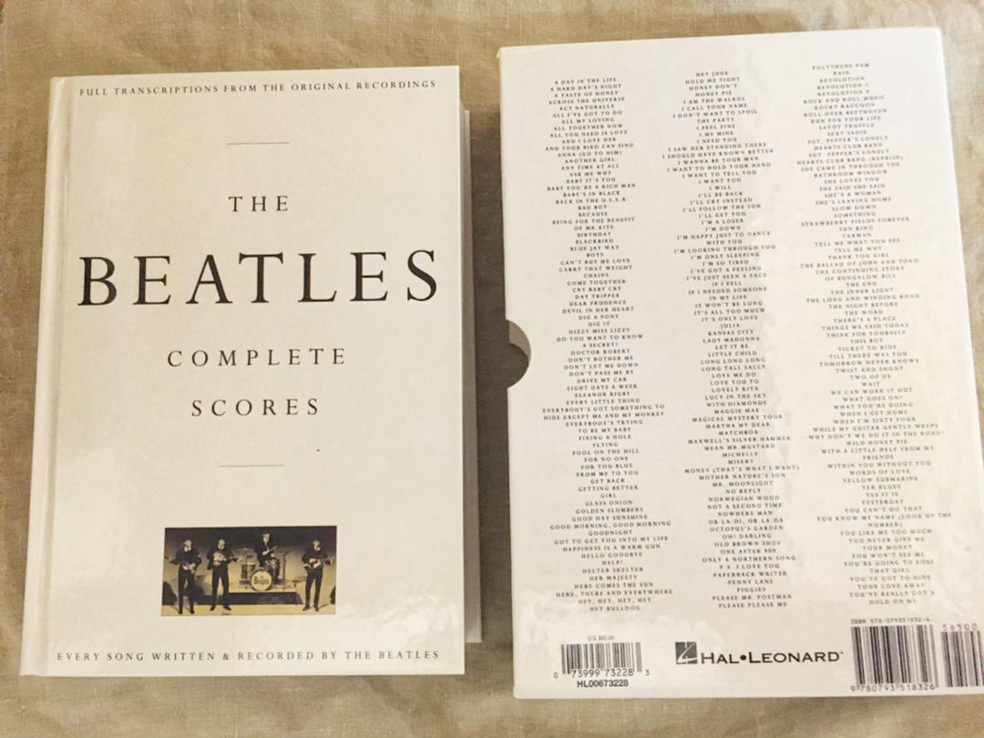The Beatles Complete Scores」ビートルズのコピー譜ならこれ！ – 弦友堂